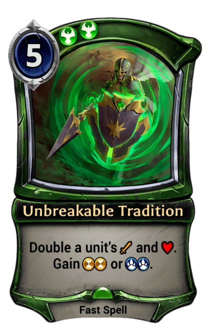 Card image for Unbreakable Tradition