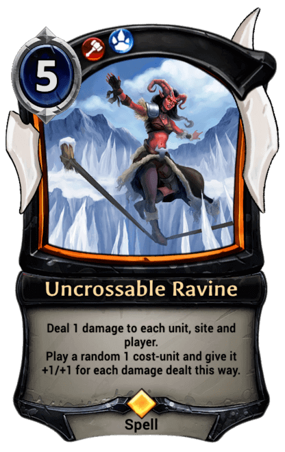 Card image for Uncrossable Ravine