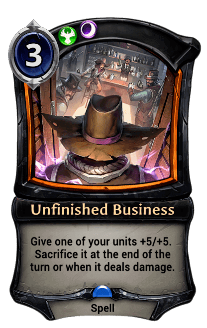 Card image for Unfinished Business