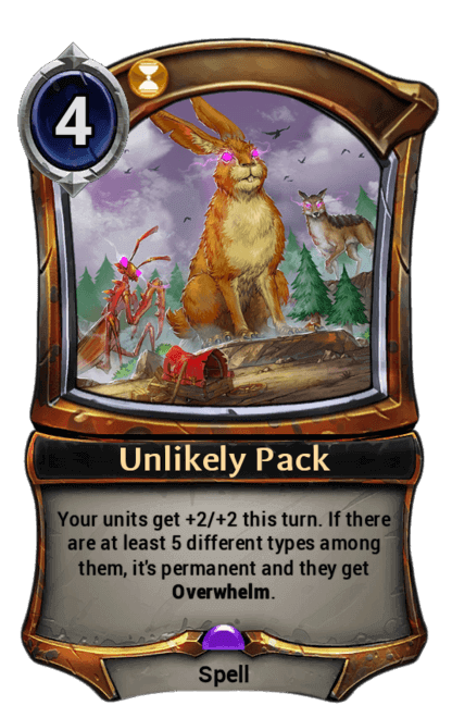 Card image for Unlikely Pack