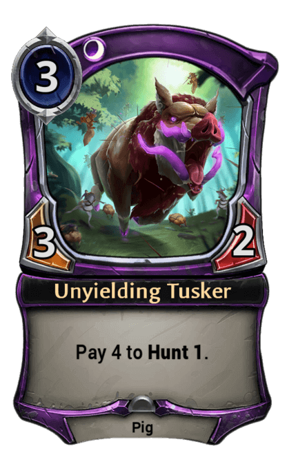 Card image for Unyielding Tusker