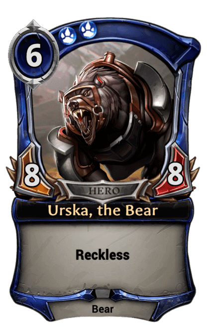 Card image for Urska, the Bear