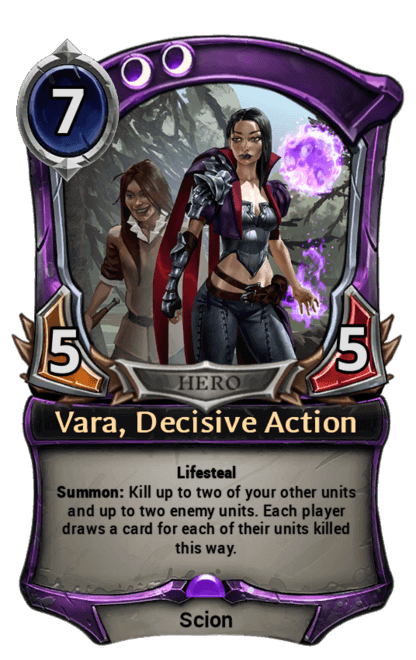 Card image for Vara, Decisive Action