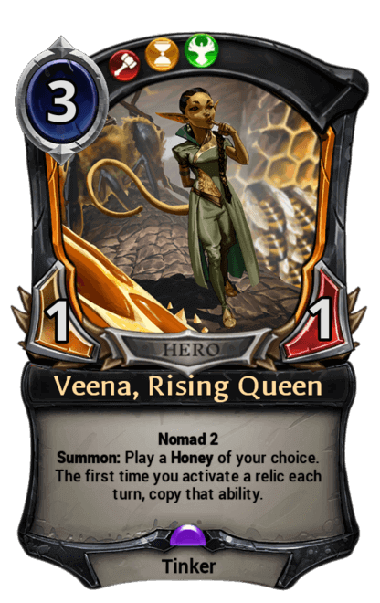 Card image for Veena, Rising Queen