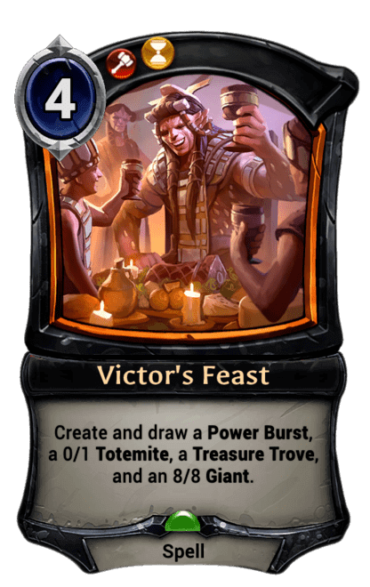 Card image for Victor's Feast