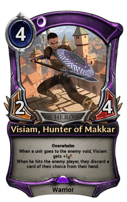 Visiam, Hunter of Makkar