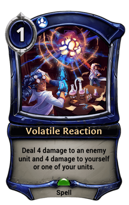 Card image for Volatile Reaction