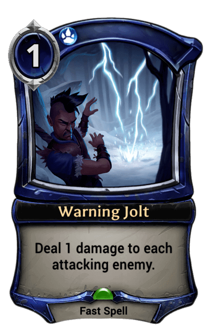 Card image for Warning Jolt