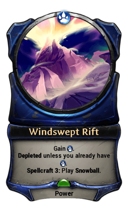 Card image for Windswept Rift