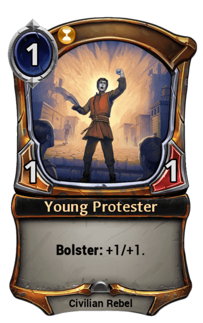 Card image for Young Protester