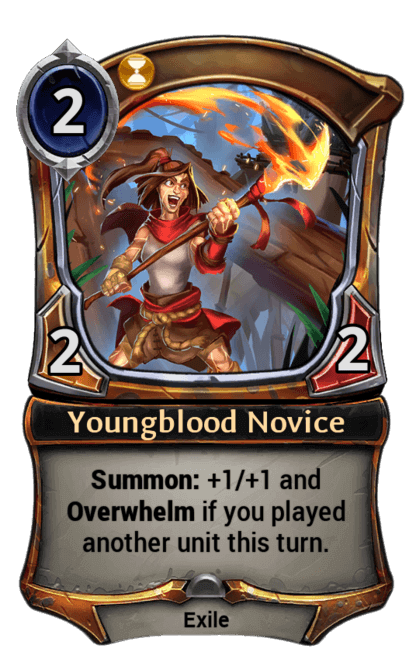 Card image for Youngblood Novice