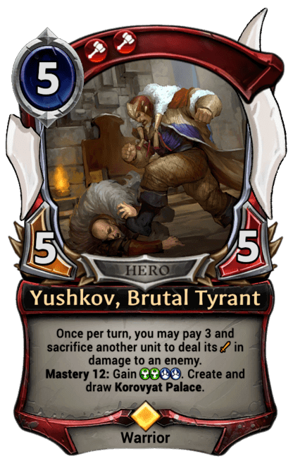 Card image for Yushkov, Brutal Tyrant