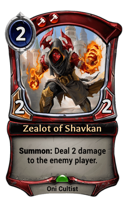 Card image for Zealot of Shavkan