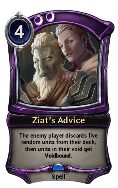 Card image for Ziat's Advice