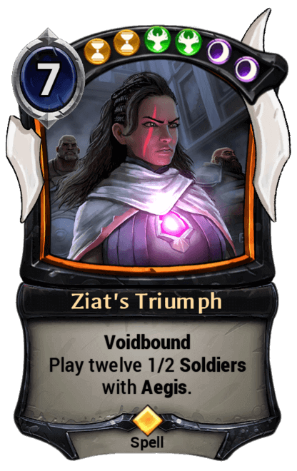 Card image for Ziat's Triumph