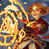 Card icon for Gleeful Firebrand