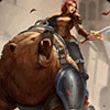 Card icon for Velise, Bear Rider